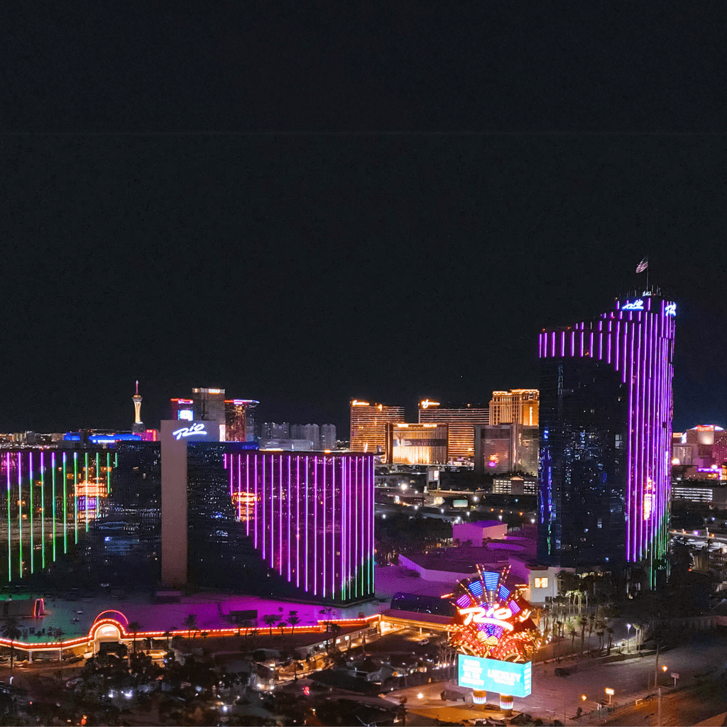 Rio Las Vegas Dazzling Light Show