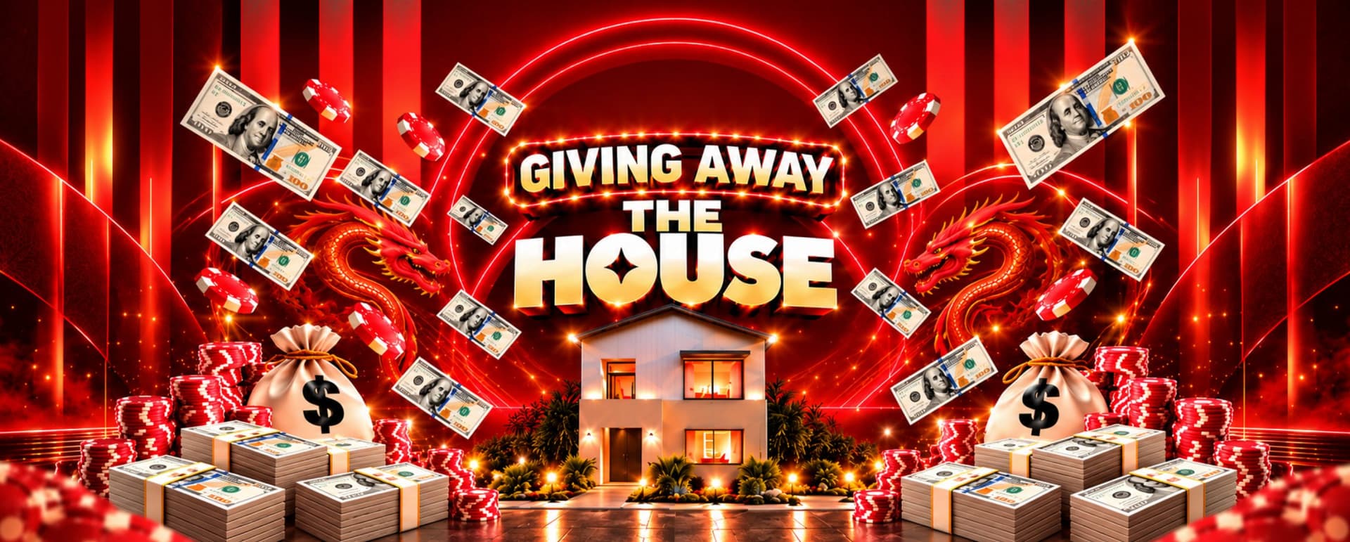 Rio Giving Away The House promotion and creative